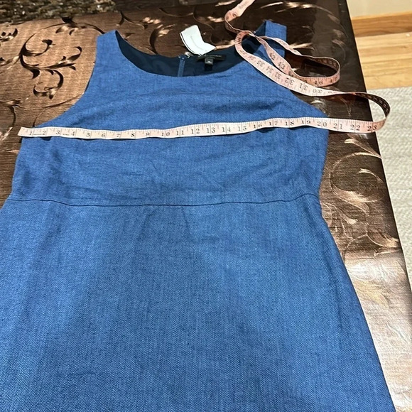 Banana Republic factory LINEN-BLEND SHEATH MINI DRESS - Picture 2 of 8